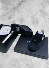 CHNL CC Runner Black & White Men - Sneaker Collective