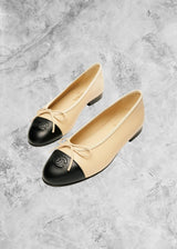 CHNL Classic Ballet Flats Beige - Sneaker Collective
