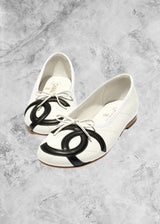 CHNL Classic Ballet Flats White - Sneaker Collective