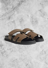 HRMS Chypre Sandals Brown - Sneaker Collective