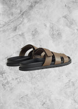 HRMS Chypre Sandals Brown - Sneaker Collective