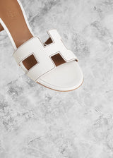 HRMS Izmir heeled Sandal White - Sneaker Collective