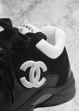 CHNL CC Runner Black & White Men - Sneaker Collective