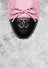 CHNL Classic Ballet Flats Pink & Black - Sneaker Collective