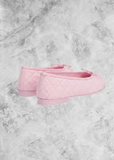CHNL Classic Ballet Flats Pink Quilted - Sneaker Collective