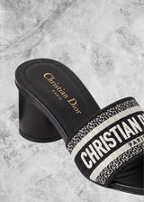 DR Dway Heeled Slides Black - Sneaker Collective