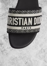 DR Dway Heeled Slides Black - Sneaker Collective