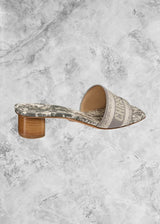 DR Dway Heeled Slides White - Sneaker Collective
