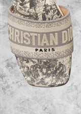 DR Dway Heeled Slides White - Sneaker Collective