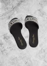 DR Dway Slides Black - Sneaker Collective
