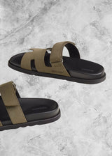 HRMS Chypre Sandals Darkgreen - Sneaker Collective